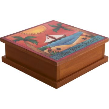 Keepsake Box- Wear Your Heart on Your Sail